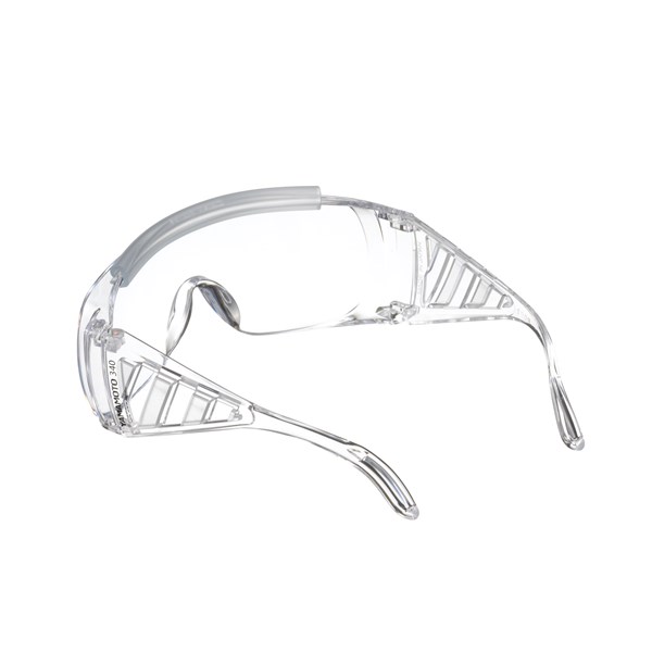 NO.340 オーバーグラスタイプ 一眼形保護めがね＜小型眼鏡専用＞_斜め後ろ