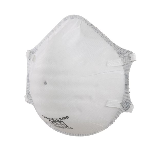  3700-A 使い捨て式防じんマスク(活性炭入・ヘッドバンドタイプ)