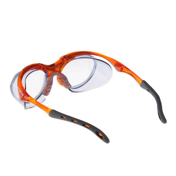  YS-395 度付保護めがね_斜め後ろ