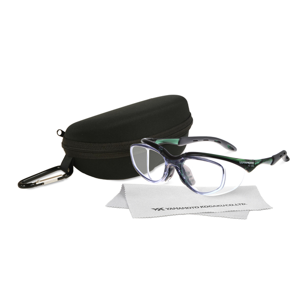 YS-395 度付保護めがね＜単焦点＞_セット