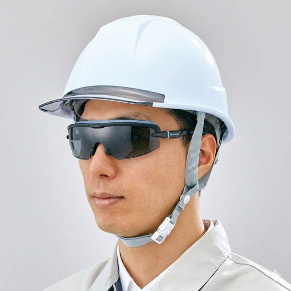 SN-610 PAF 一眼形保護めがね_着用_men