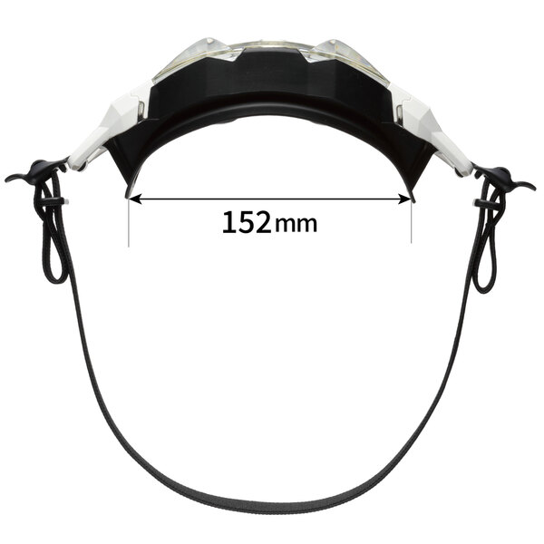 SS-7000CL プロユースゴーグル_オーバーグラス_製品サイズ