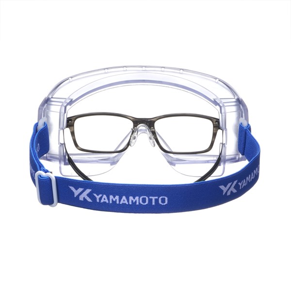 YG-5601 保護ゴーグル（無気孔）PET-AF_オーバーグラス_内面