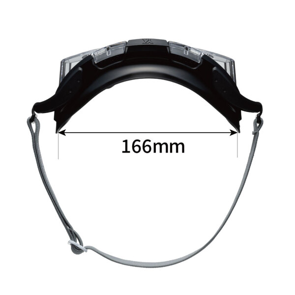 YG-1000 保護ゴーグル_製品サイズ