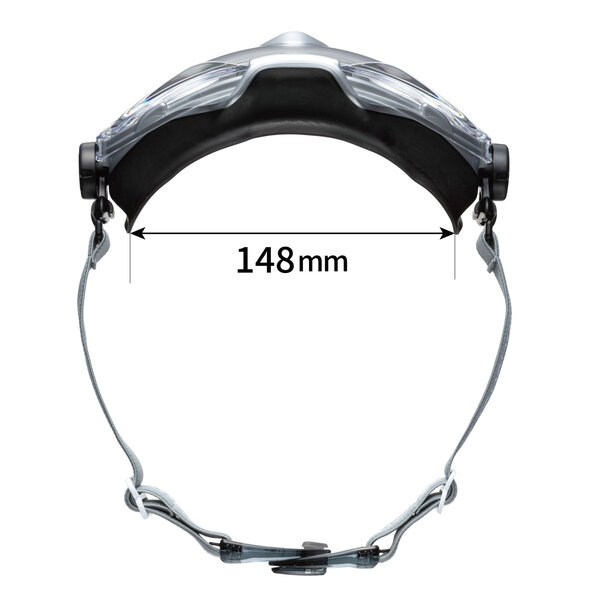 YG-6000BB バックルタイプ保護ゴーグル_製品サイズ