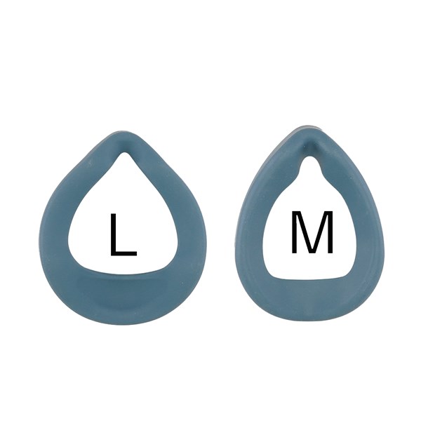 LS-880 面体ゴム_MLサイズ比較