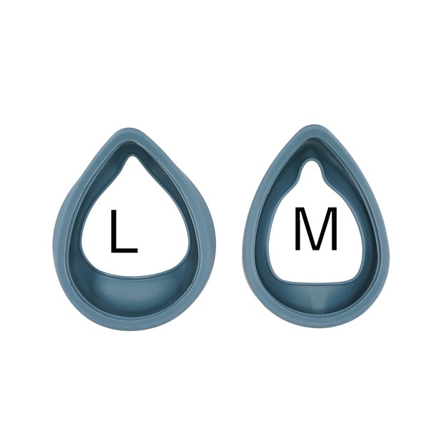 LS-880 面体ゴム_MLサイズ比較