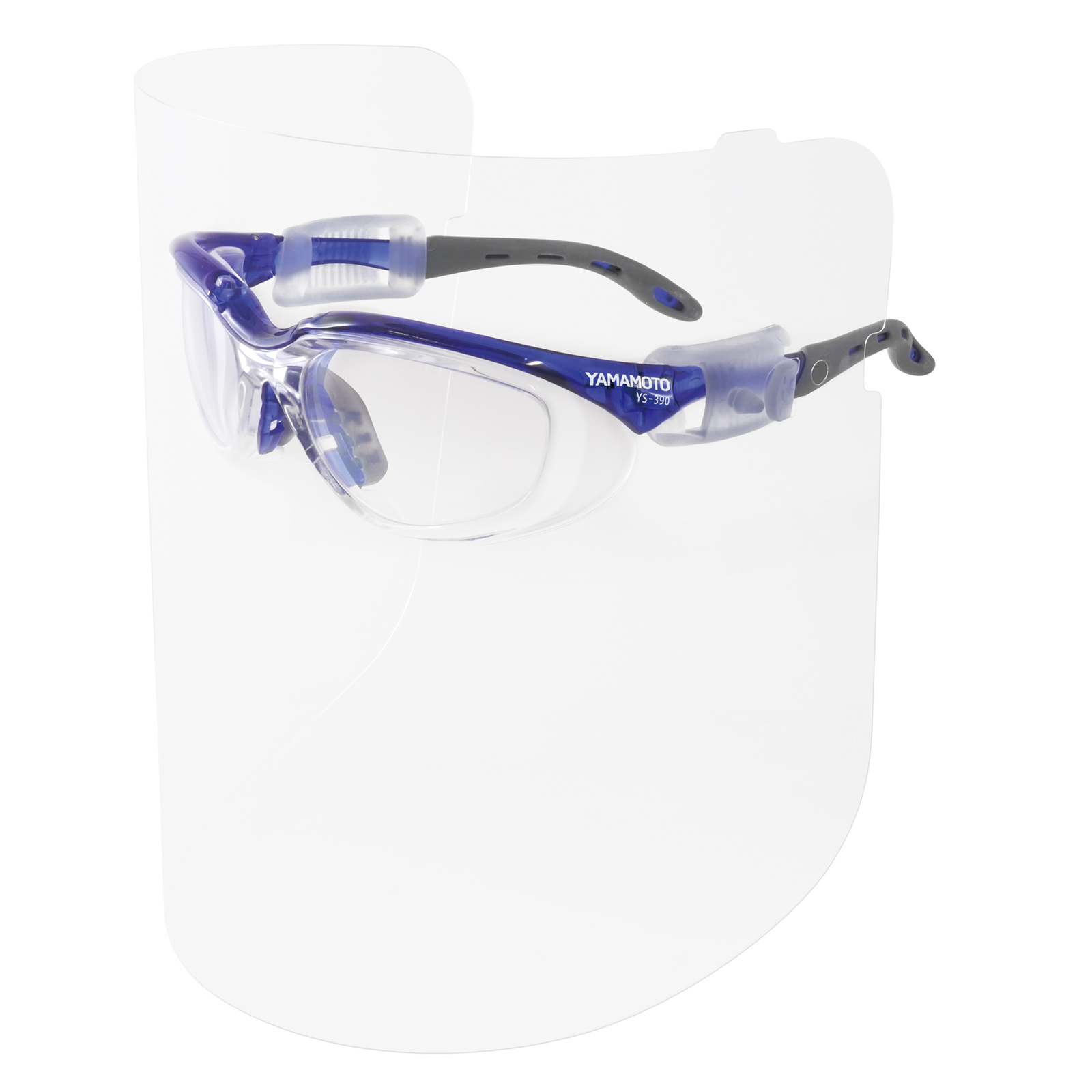 1袋【396-4348】 LENS(10SHEET) ＹＡＭＡＭＯＴＯ PRO YF-850 保護めがね専用 反射防止ＰＲＯレンズ [一眼型保護メガネ（シールドタイプ）]山本光学（株）